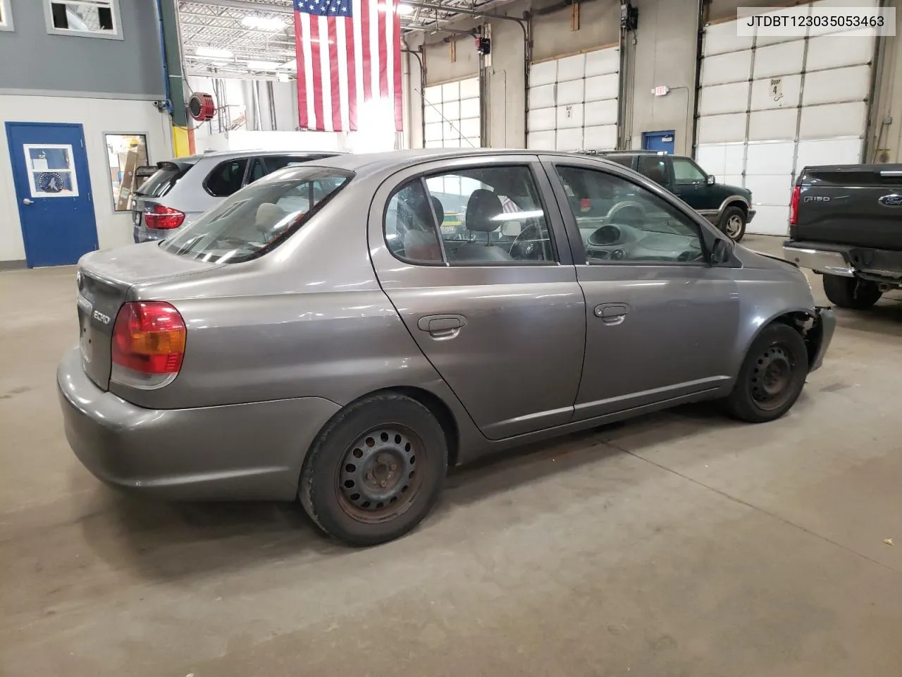 2003 Toyota Echo VIN: JTDBT123035053463 Lot: 74398824