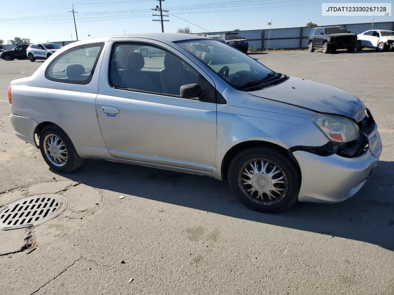 2003 Toyota Echo VIN: JTDAT123330267128 Lot: 74781064