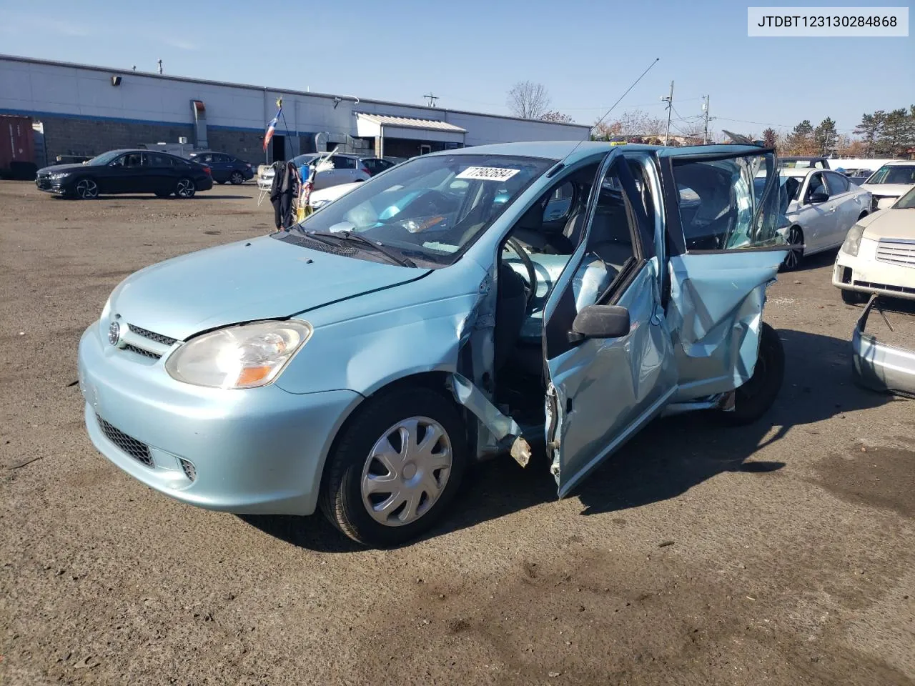 2003 Toyota Echo VIN: JTDBT123130284868 Lot: 77982684