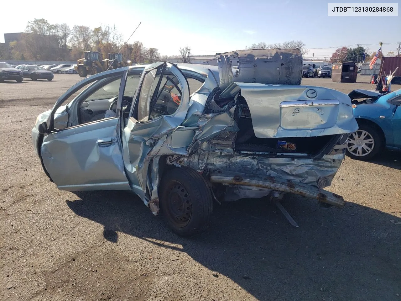 2003 Toyota Echo VIN: JTDBT123130284868 Lot: 77982684