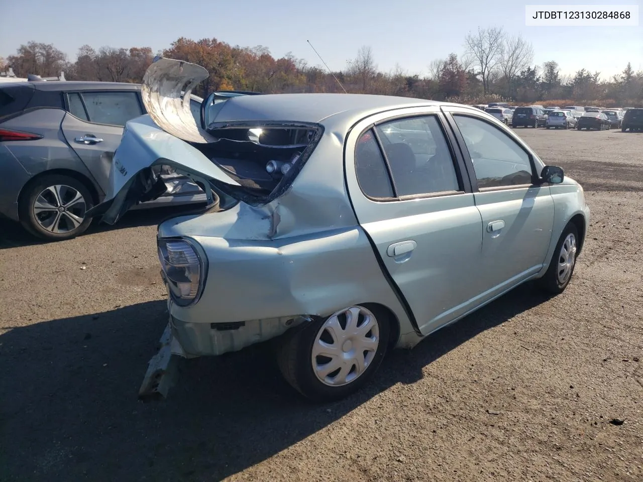 2003 Toyota Echo VIN: JTDBT123130284868 Lot: 77982684