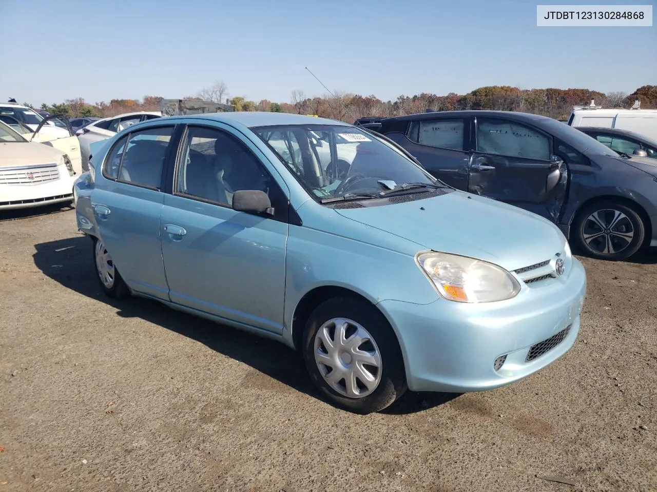 2003 Toyota Echo VIN: JTDBT123130284868 Lot: 77982684