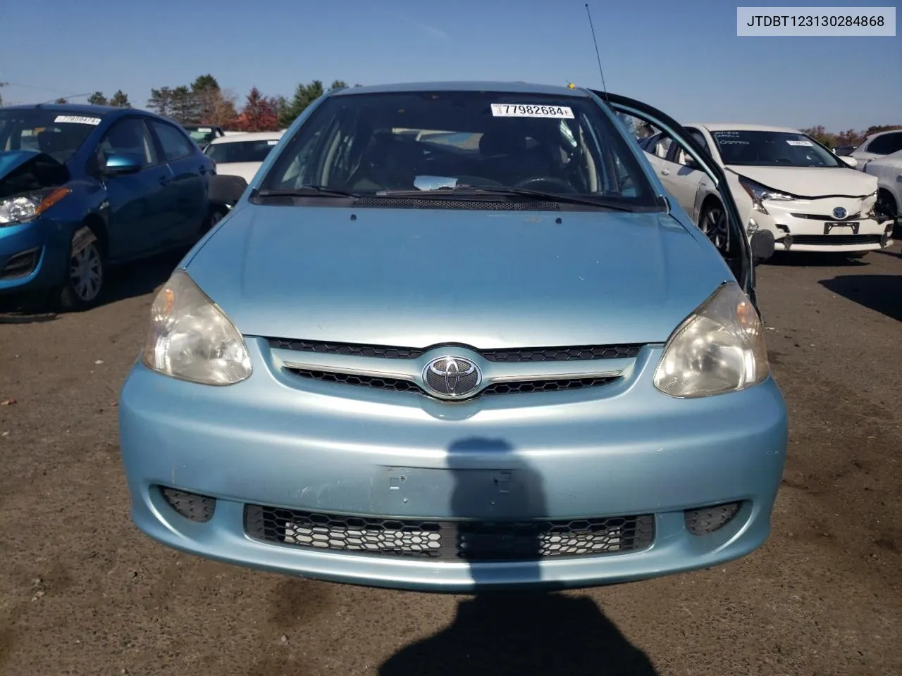 2003 Toyota Echo VIN: JTDBT123130284868 Lot: 77982684