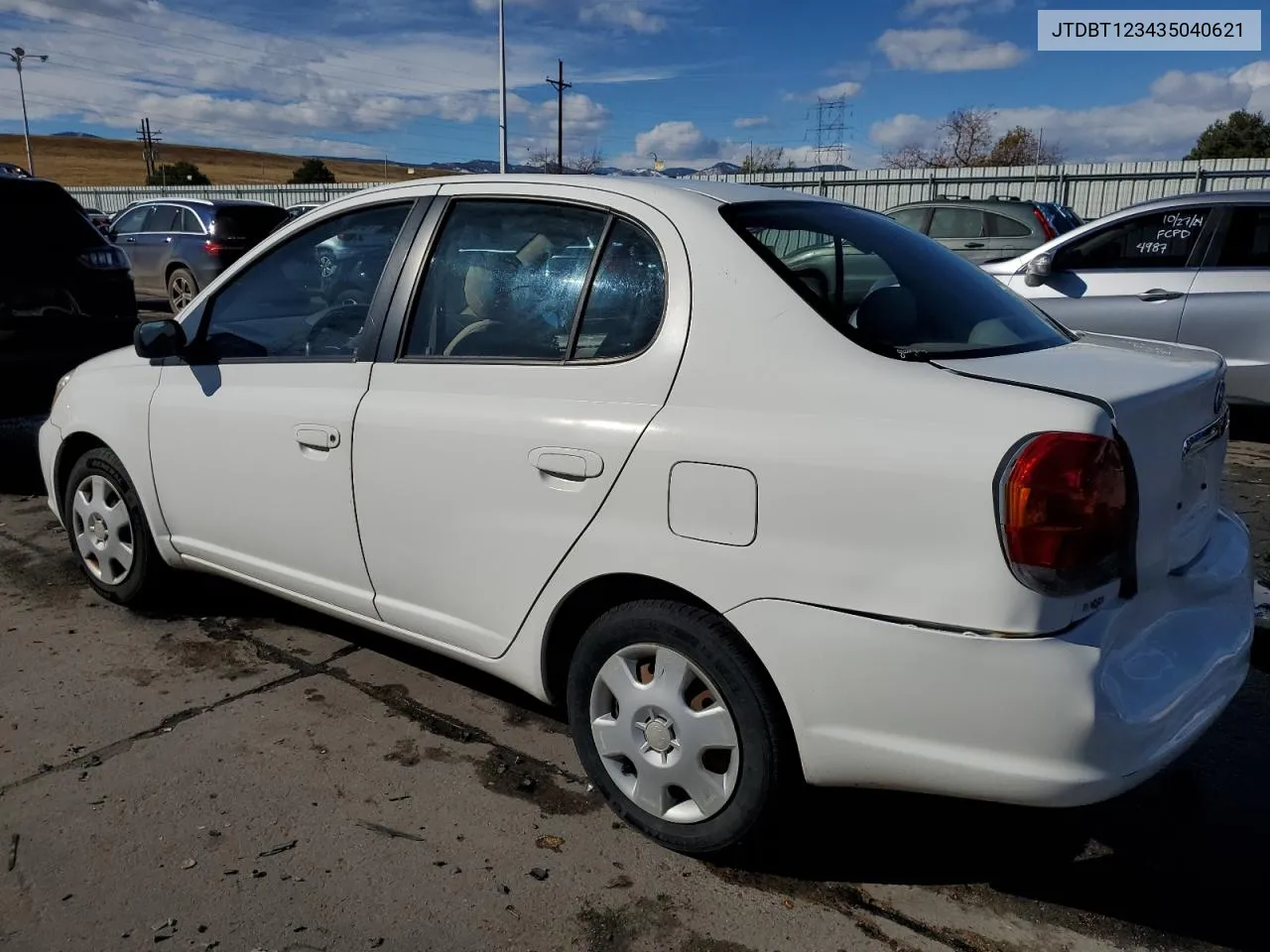 2003 Toyota Echo VIN: JTDBT123435040621 Lot: 78029614