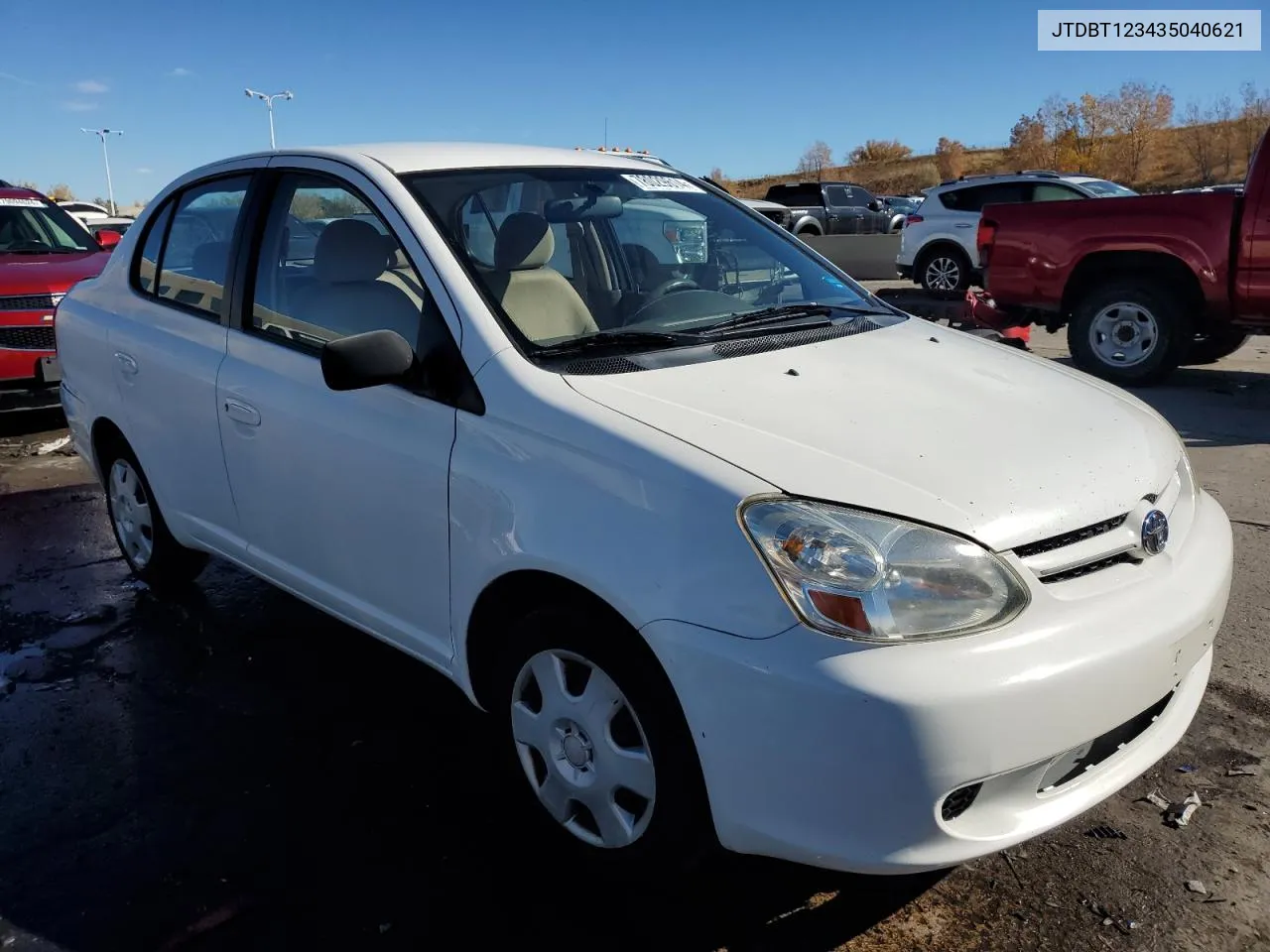 2003 Toyota Echo VIN: JTDBT123435040621 Lot: 78029614