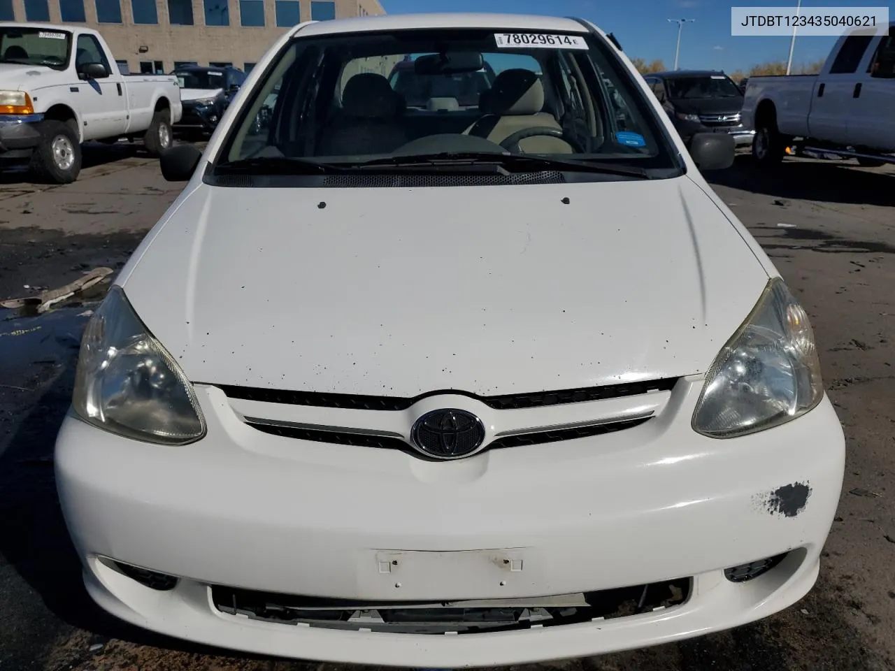 2003 Toyota Echo VIN: JTDBT123435040621 Lot: 78029614