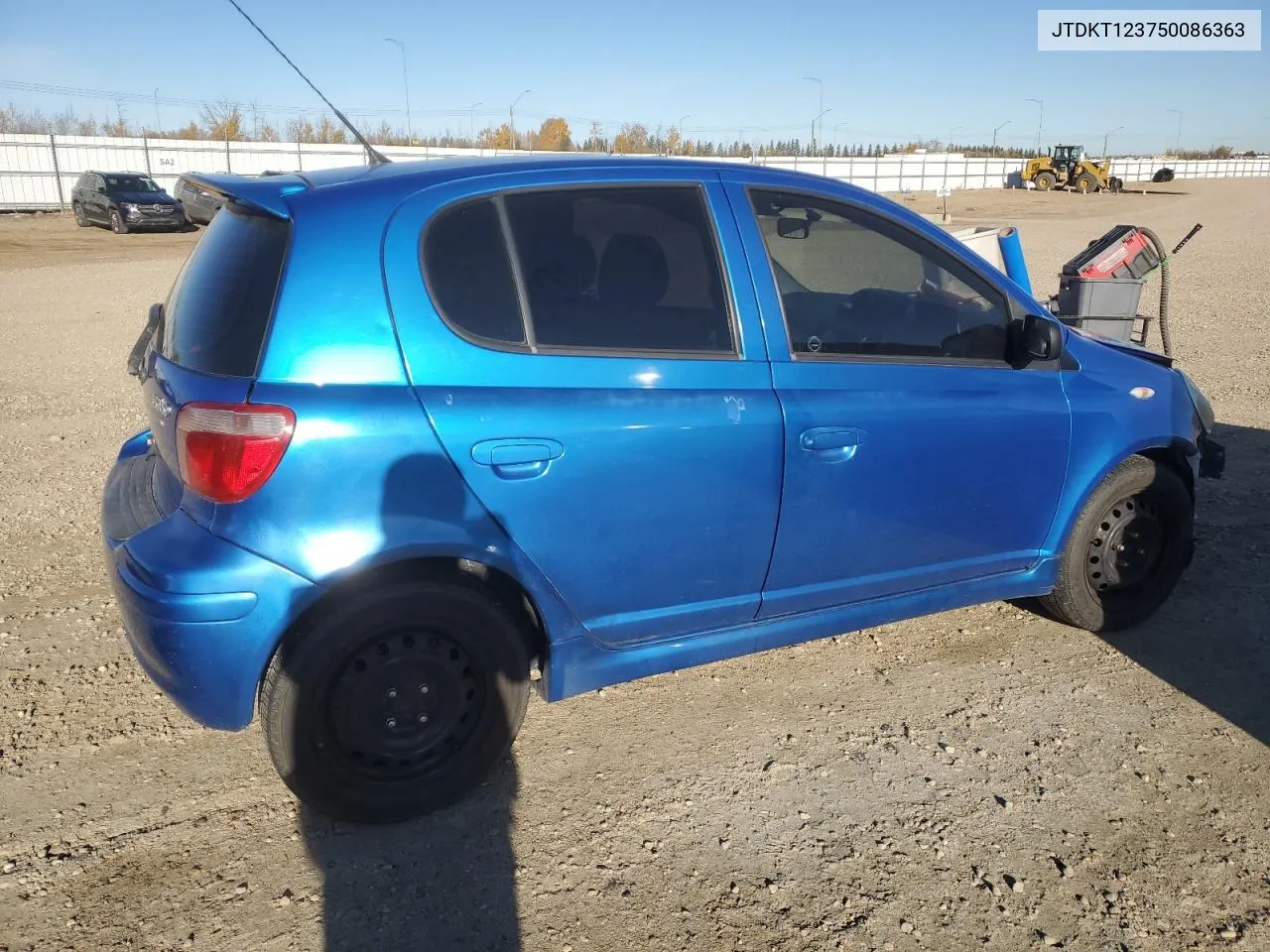 2005 Toyota Echo VIN: JTDKT123750086363 Lot: 76631484