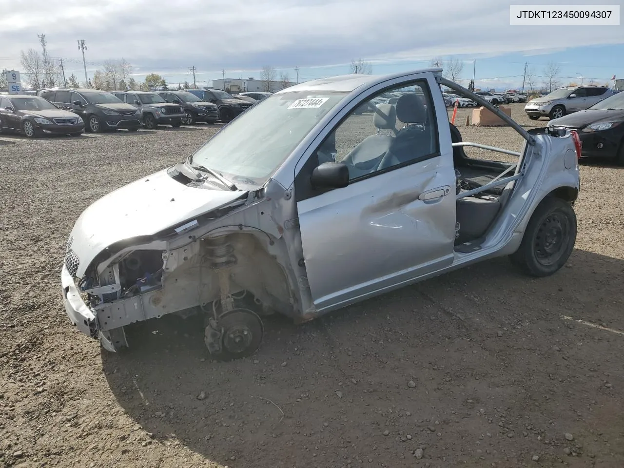 2005 Toyota Echo VIN: JTDKT123450094307 Lot: 76727444