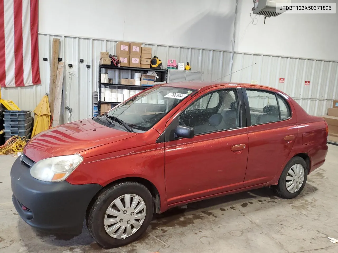 2005 Toyota Echo VIN: JTDBT123X50371896 Lot: 77862944