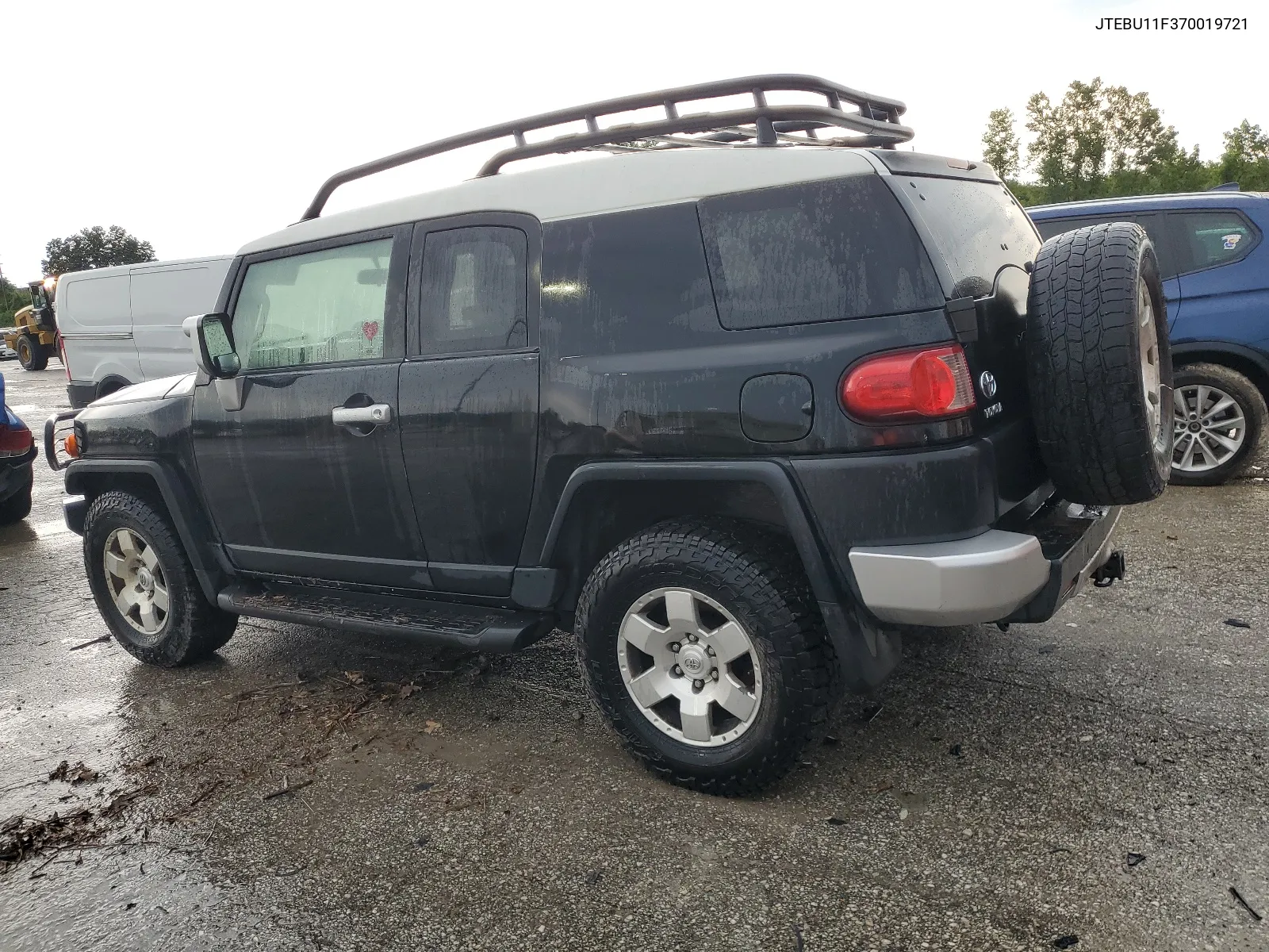 2007 Toyota Fj Cruiser VIN: JTEBU11F370019721 Lot: 64882754