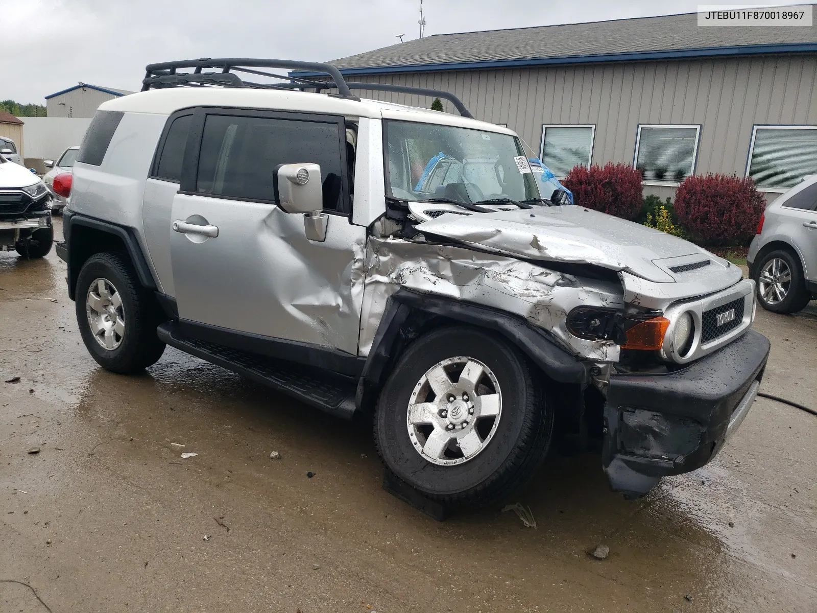 2007 Toyota Fj Cruiser VIN: JTEBU11F870018967 Lot: 64962414