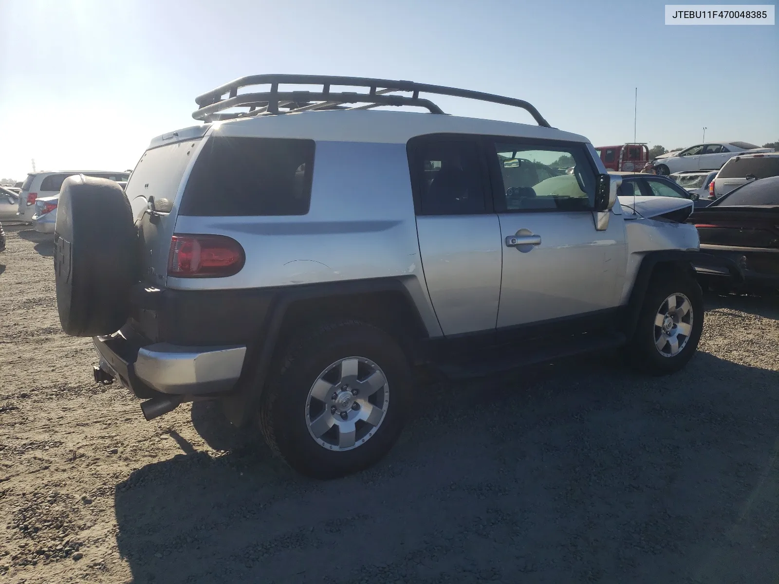 2007 Toyota Fj Cruiser VIN: JTEBU11F470048385 Lot: 66566284