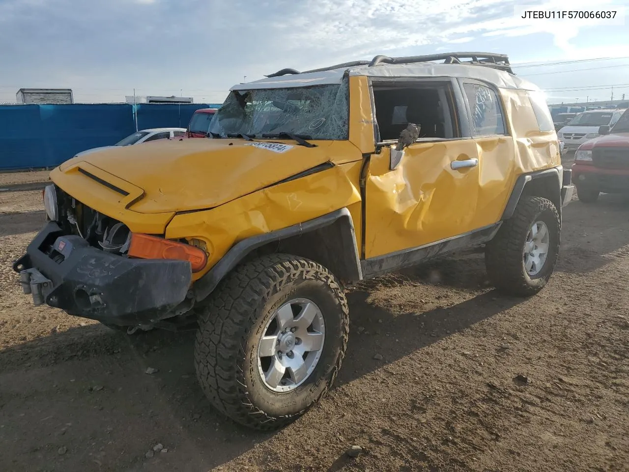 2007 Toyota Fj Cruiser VIN: JTEBU11F570066037 Lot: 68915874