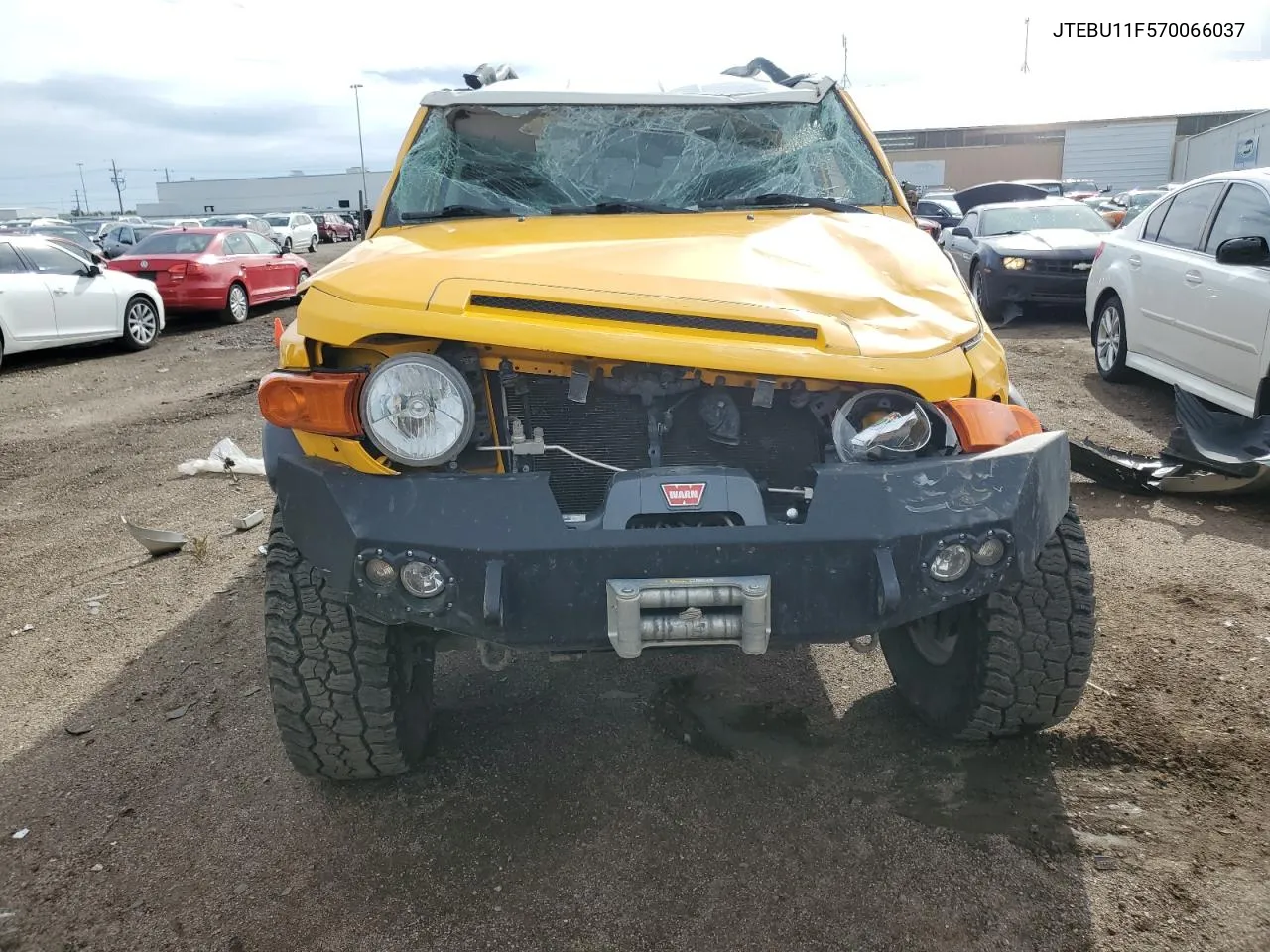 2007 Toyota Fj Cruiser VIN: JTEBU11F570066037 Lot: 68915874