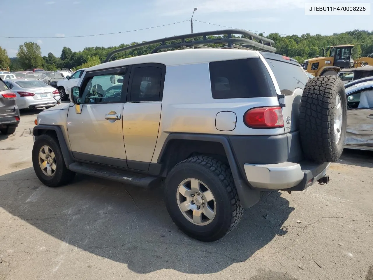 2007 Toyota Fj Cruiser VIN: JTEBU11F470008226 Lot: 69512984