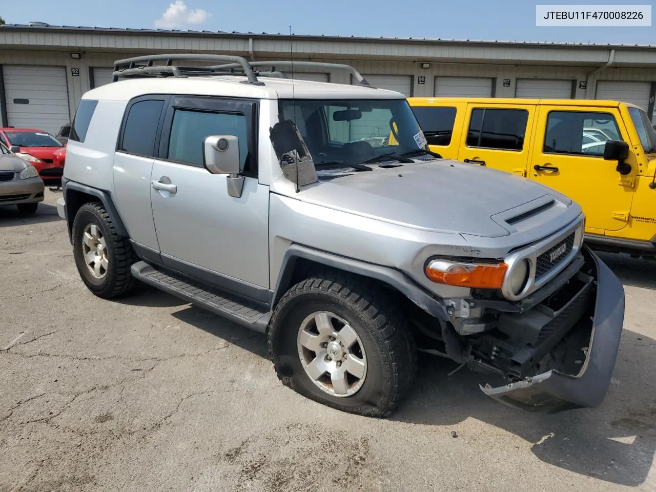 2007 Toyota Fj Cruiser VIN: JTEBU11F470008226 Lot: 69512984