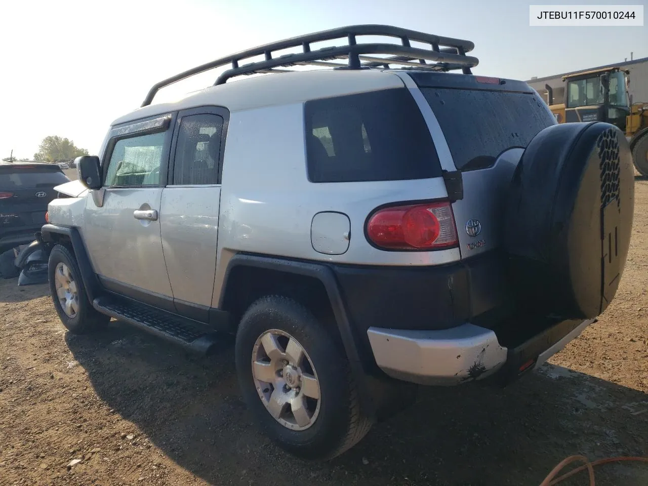 2007 Toyota Fj Cruiser VIN: JTEBU11F570010244 Lot: 69716214