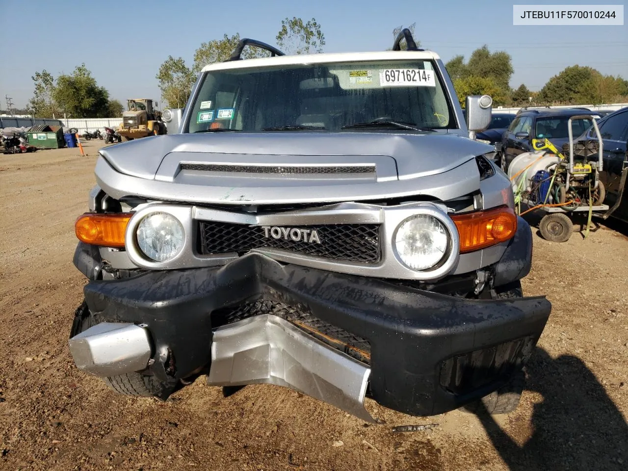 JTEBU11F570010244 2007 Toyota Fj Cruiser