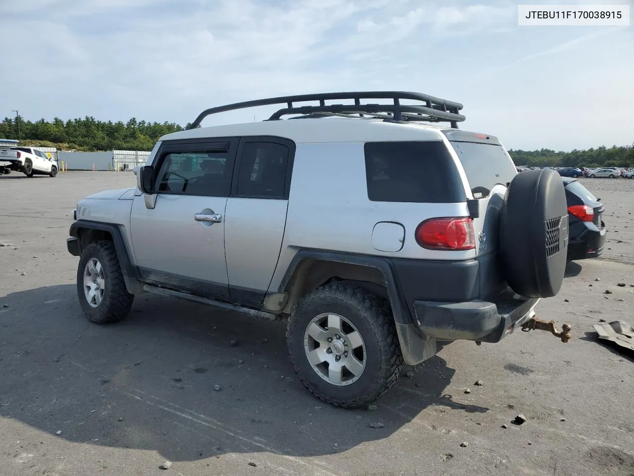 2007 Toyota Fj Cruiser VIN: JTEBU11F170038915 Lot: 70506094