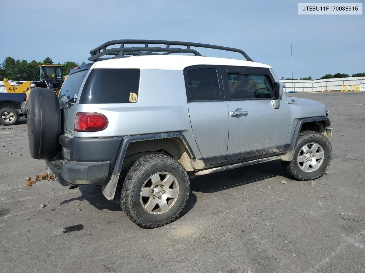 2007 Toyota Fj Cruiser VIN: JTEBU11F170038915 Lot: 70506094