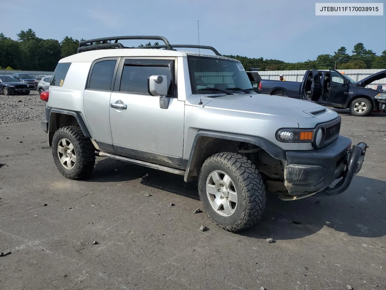 2007 Toyota Fj Cruiser VIN: JTEBU11F170038915 Lot: 70506094