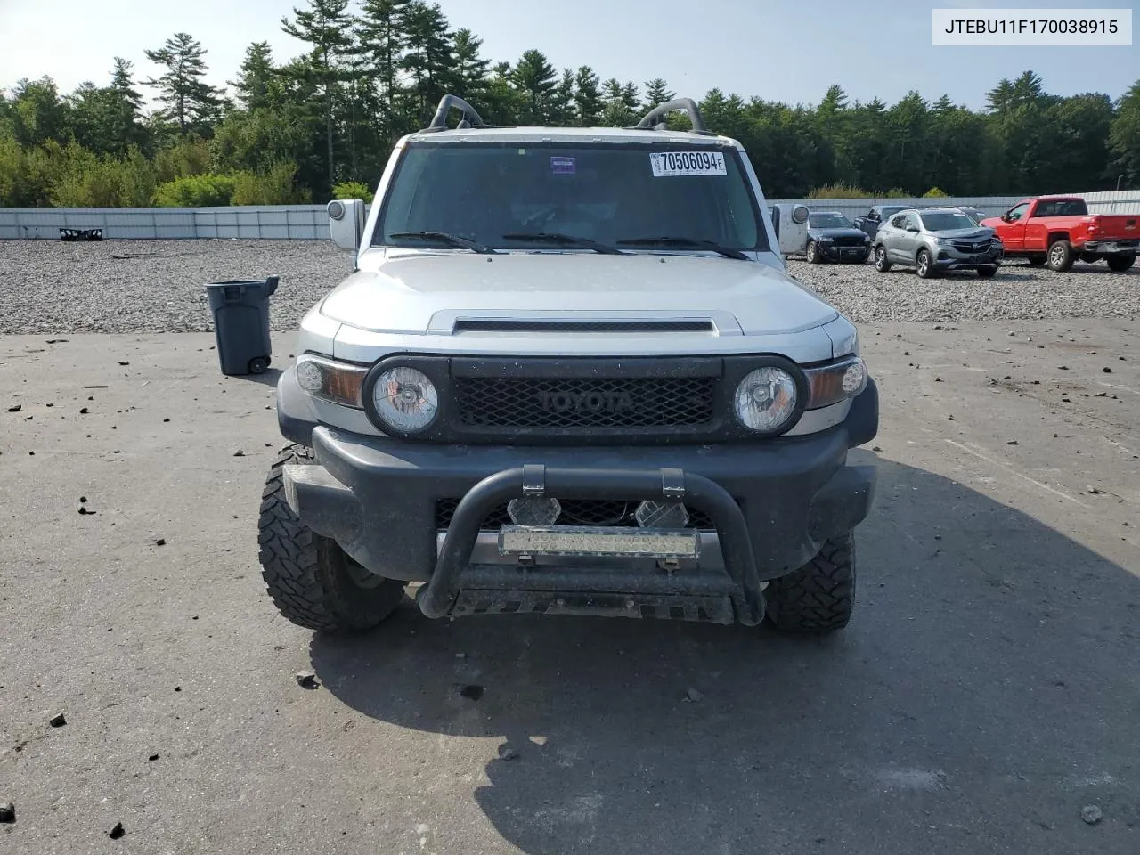 2007 Toyota Fj Cruiser VIN: JTEBU11F170038915 Lot: 70506094