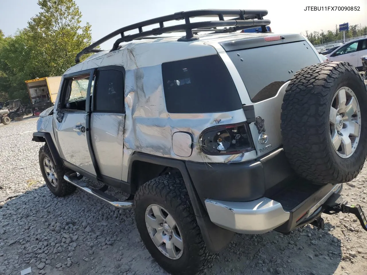 2007 Toyota Fj Cruiser VIN: JTEBU11FX70090852 Lot: 70624384