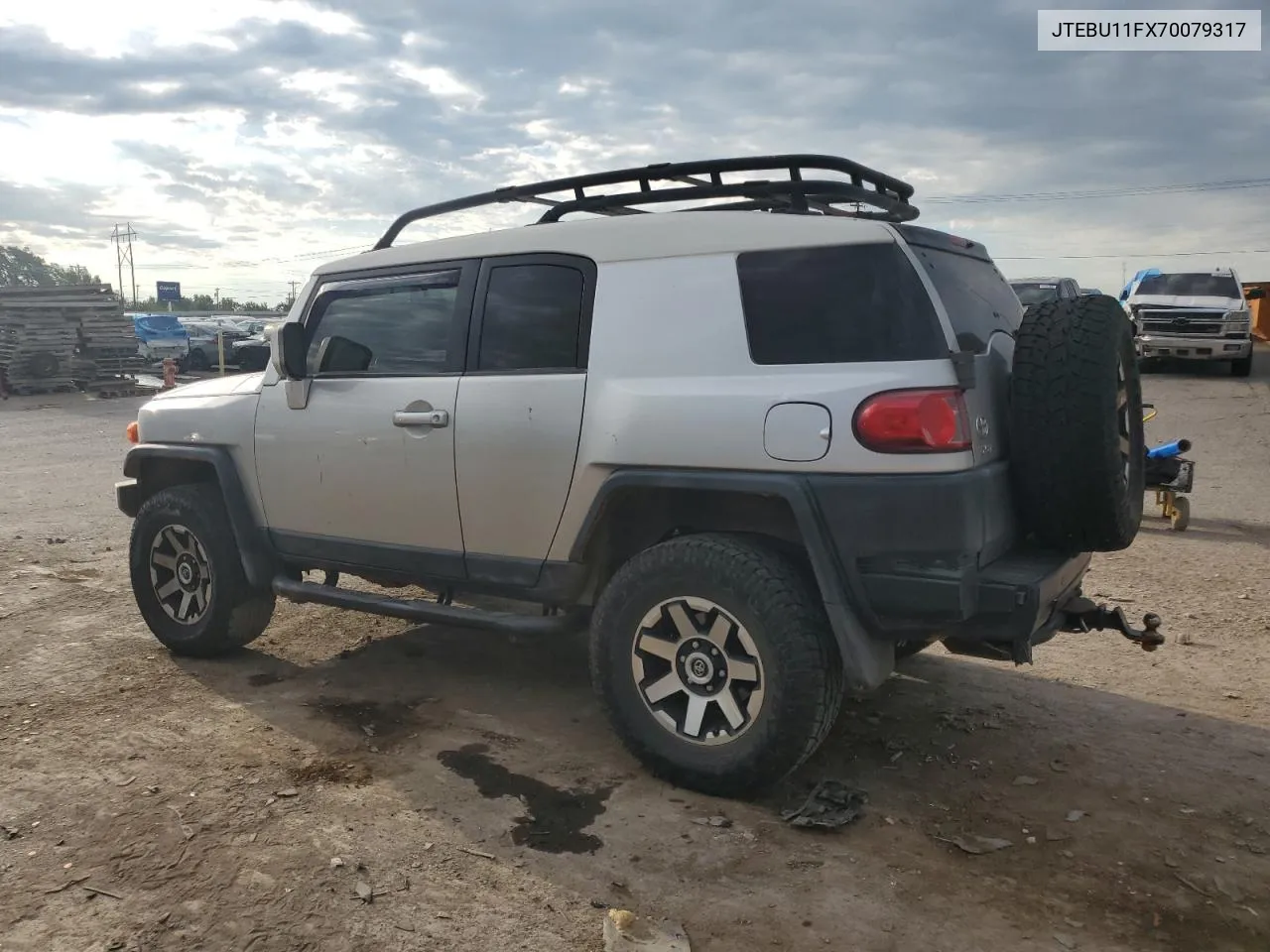 2007 Toyota Fj Cruiser VIN: JTEBU11FX70079317 Lot: 71370894