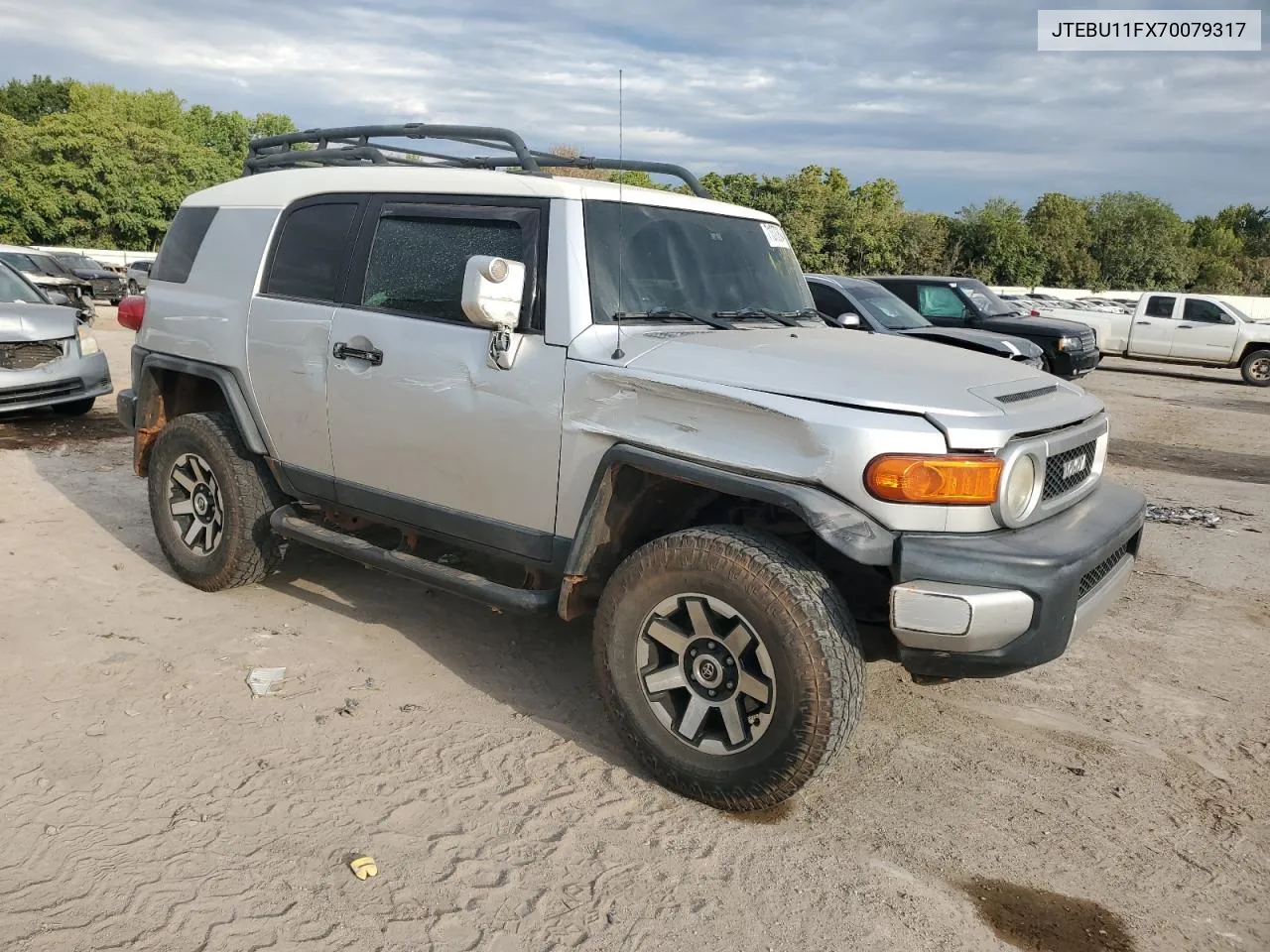 2007 Toyota Fj Cruiser VIN: JTEBU11FX70079317 Lot: 71370894