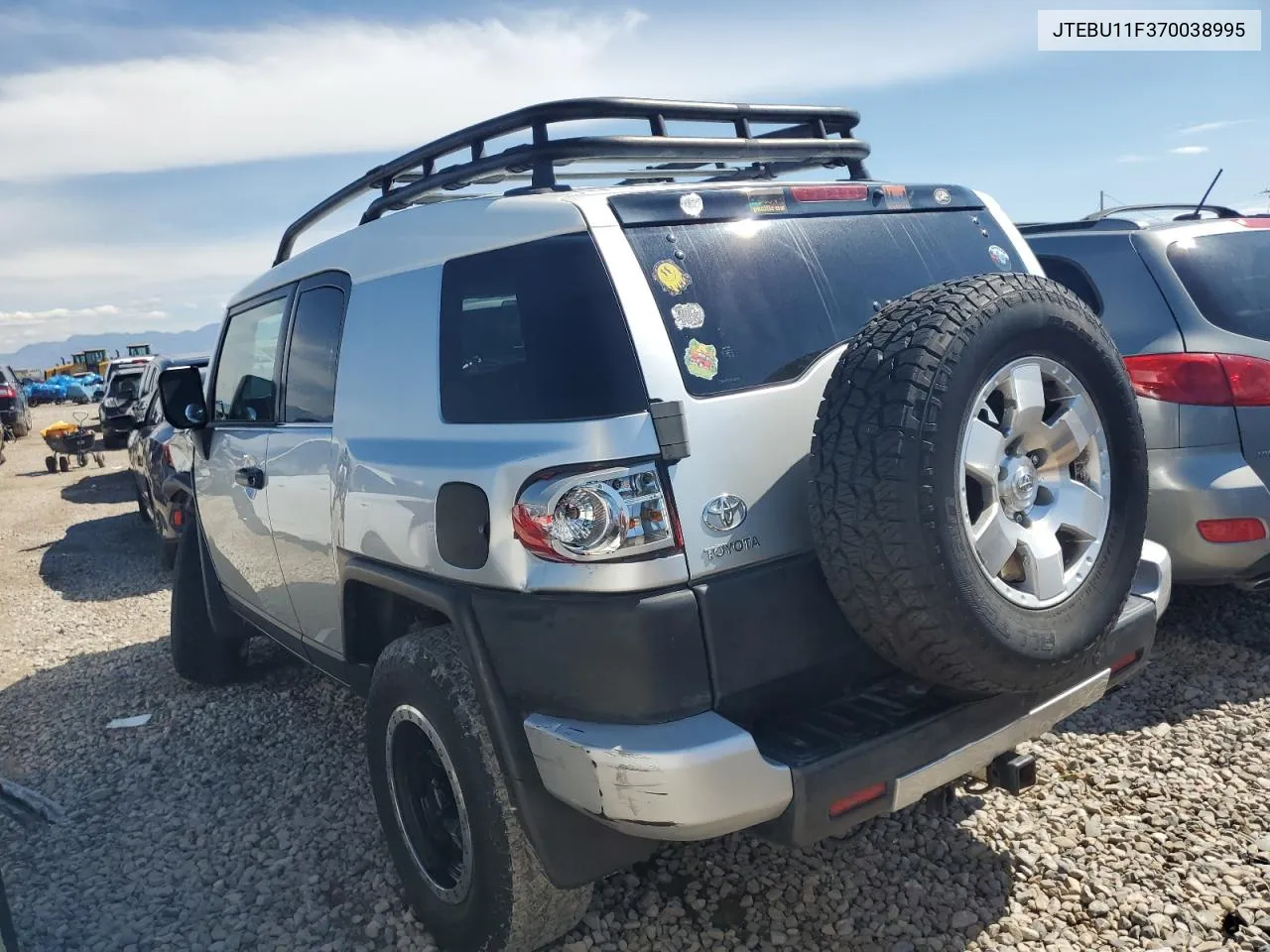 2007 Toyota Fj Cruiser VIN: JTEBU11F370038995 Lot: 72093744