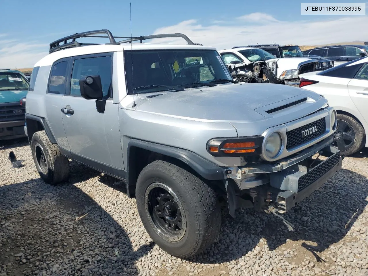 2007 Toyota Fj Cruiser VIN: JTEBU11F370038995 Lot: 72093744