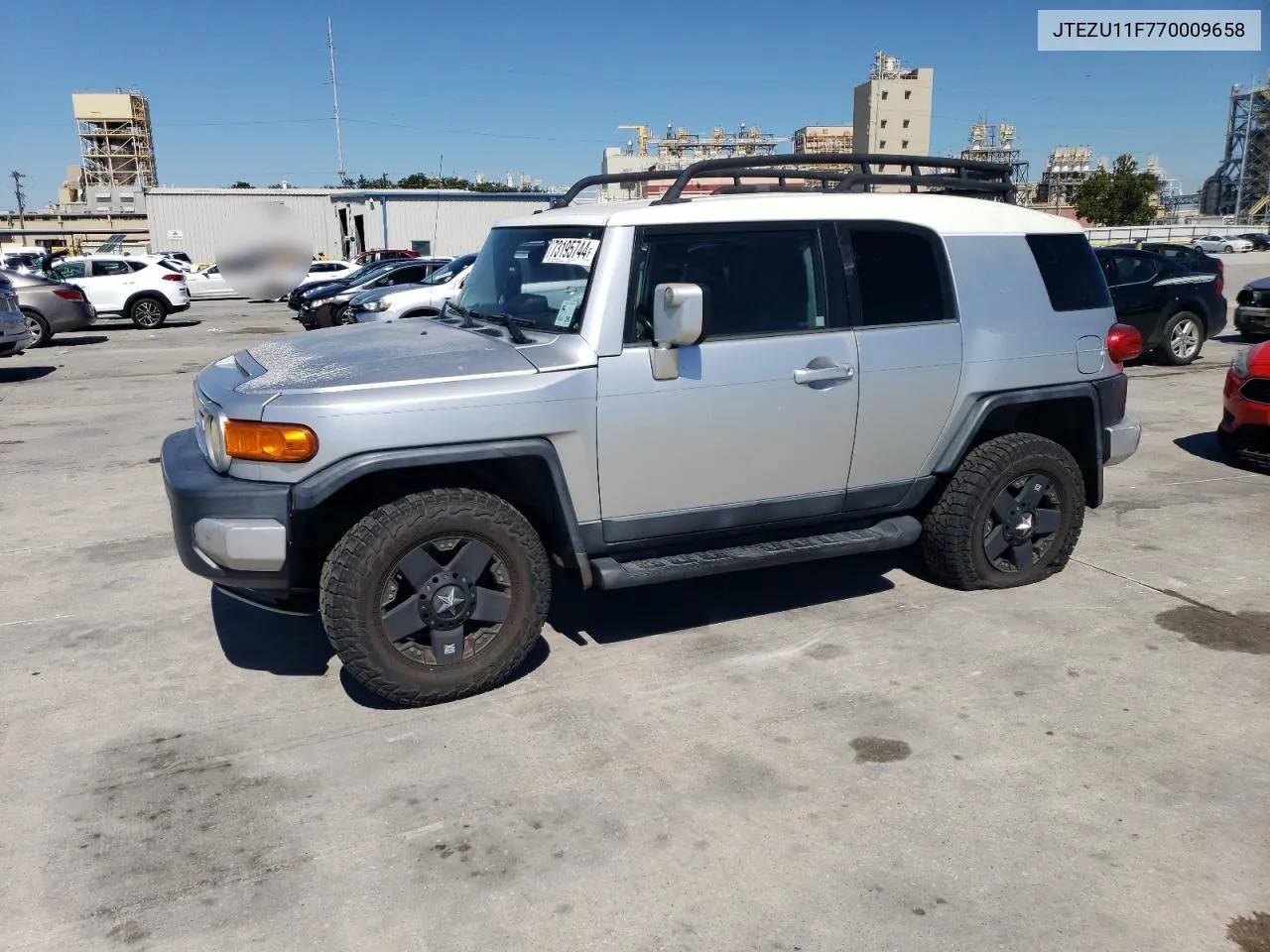 2007 Toyota Fj Cruiser VIN: JTEZU11F770009658 Lot: 73195744