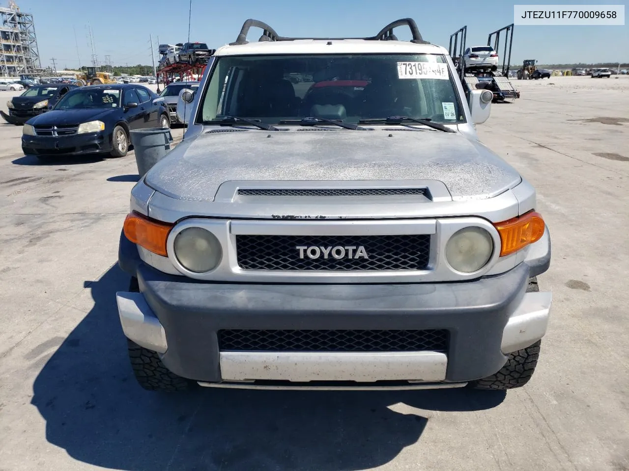 2007 Toyota Fj Cruiser VIN: JTEZU11F770009658 Lot: 73195744