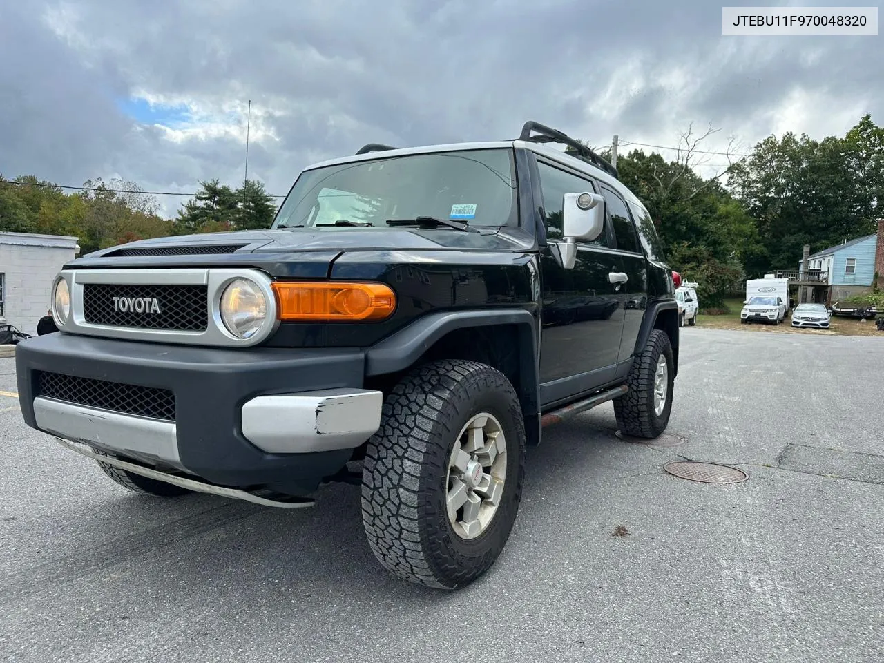 2007 Toyota Fj Cruiser VIN: JTEBU11F970048320 Lot: 74272504