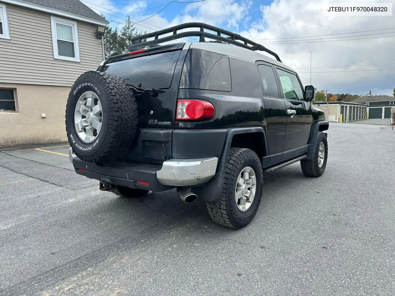 2007 Toyota Fj Cruiser VIN: JTEBU11F970048320 Lot: 74272504