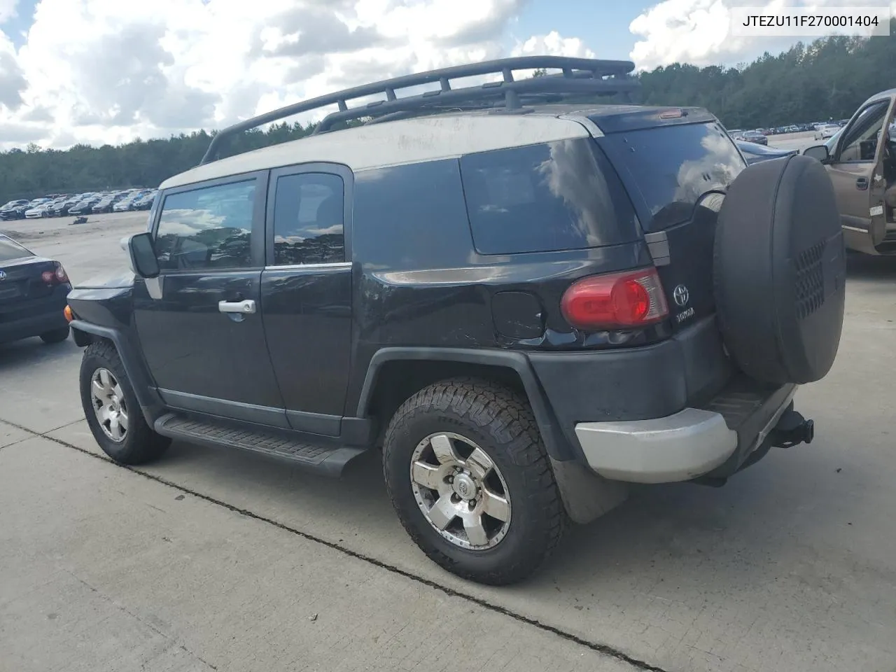 2007 Toyota Fj Cruiser VIN: JTEZU11F270001404 Lot: 74469934