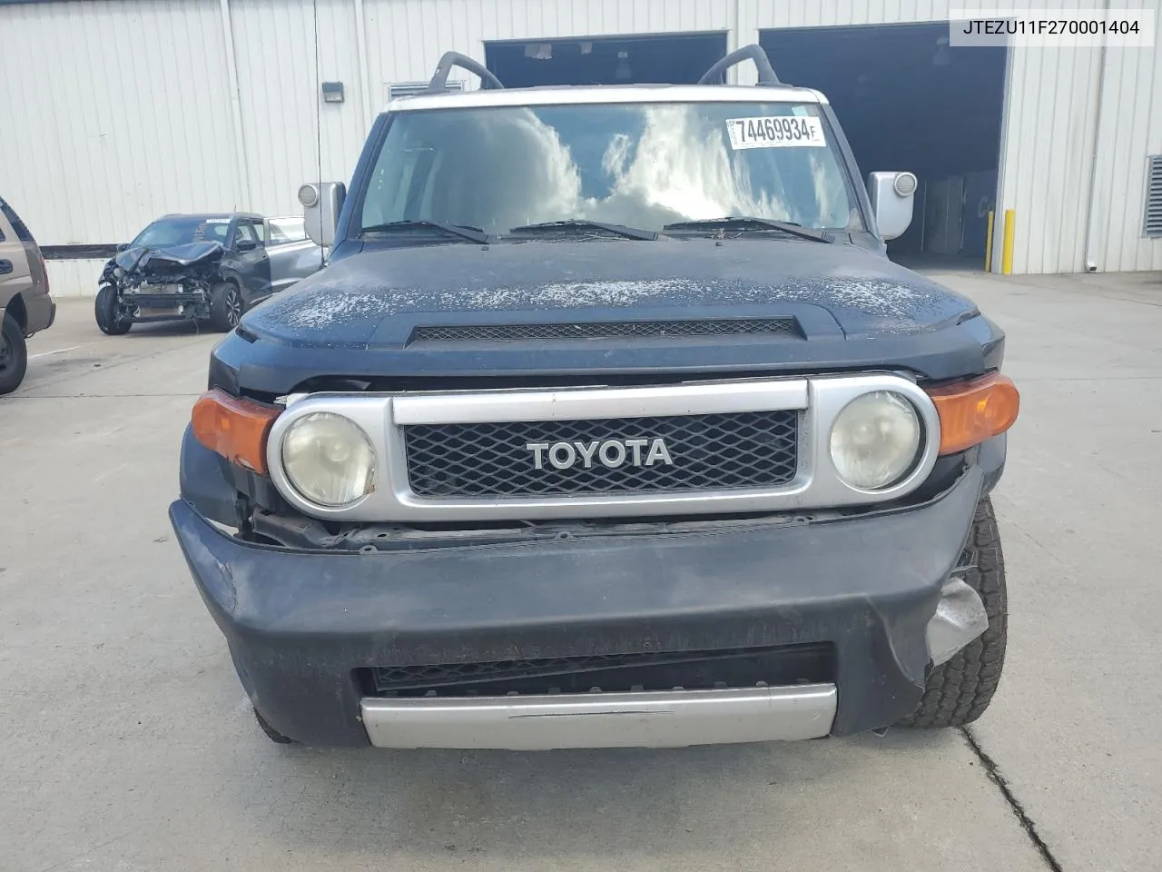 2007 Toyota Fj Cruiser VIN: JTEZU11F270001404 Lot: 74469934