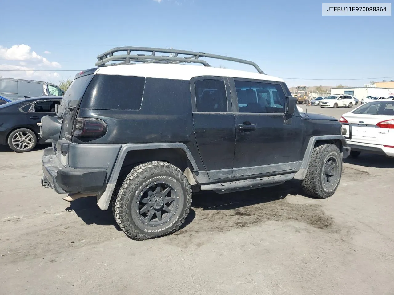 2007 Toyota Fj Cruiser VIN: JTEBU11F970088364 Lot: 74472924