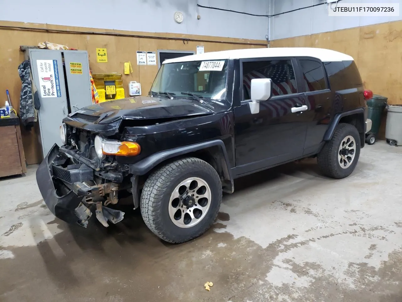 JTEBU11F170097236 2007 Toyota Fj Cruiser