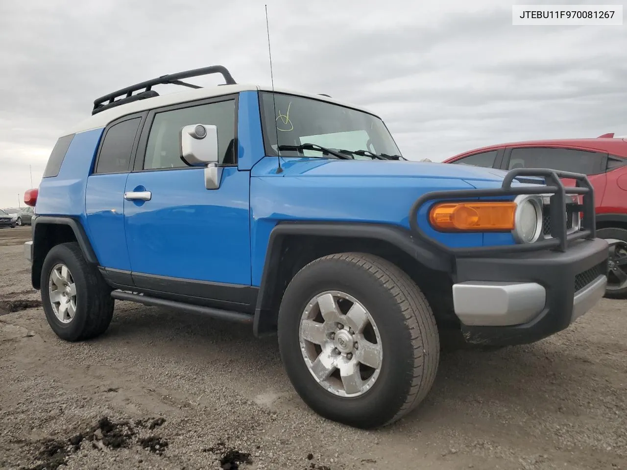 2007 Toyota Fj Cruiser VIN: JTEBU11F970081267 Lot: 74911814