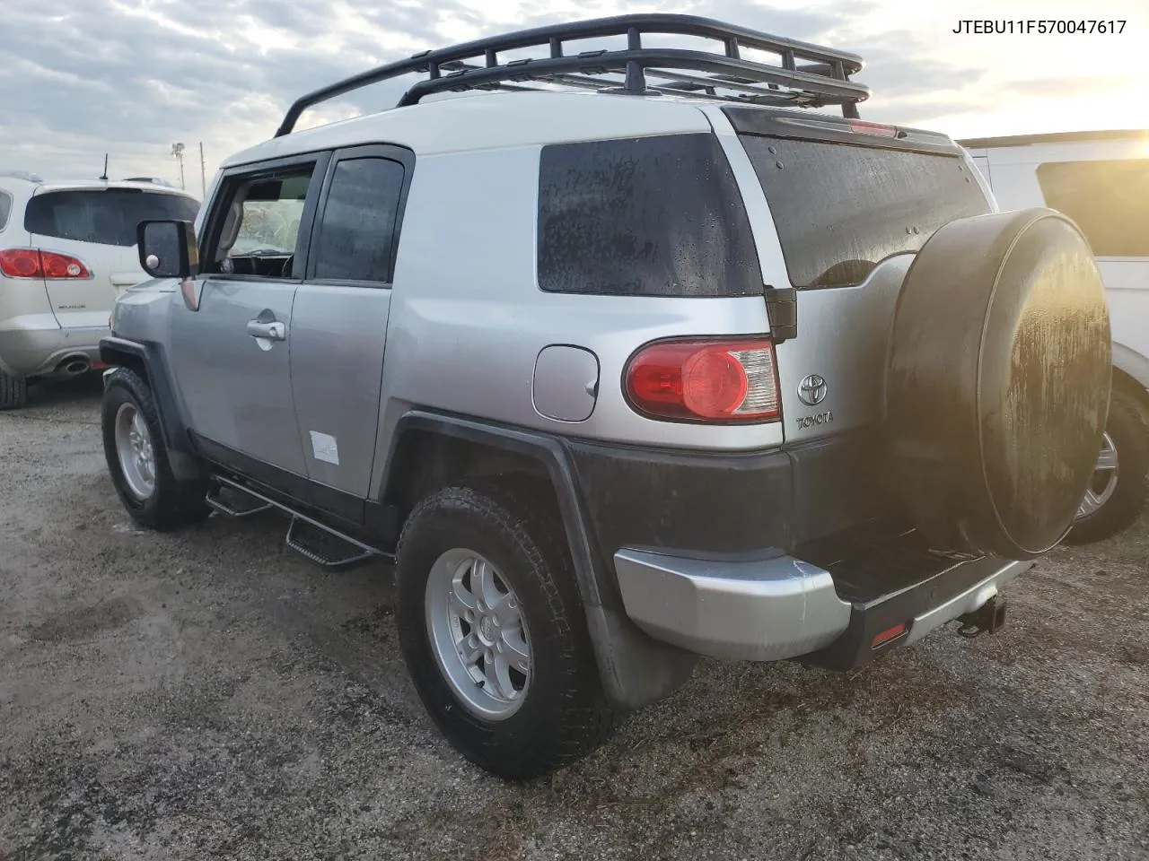 2007 Toyota Fj Cruiser VIN: JTEBU11F570047617 Lot: 74951484