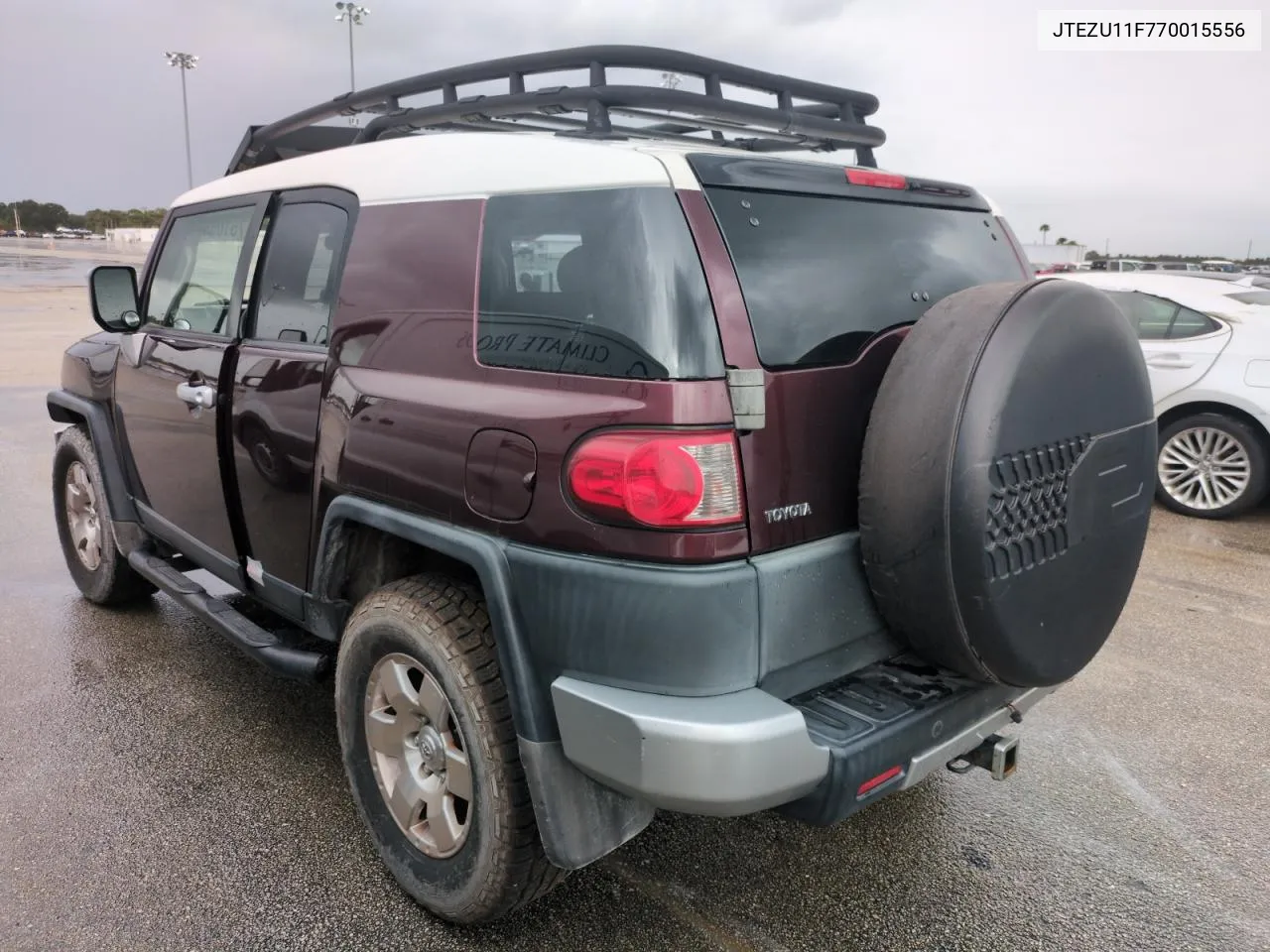 2007 Toyota Fj Cruiser VIN: JTEZU11F770015556 Lot: 75105044