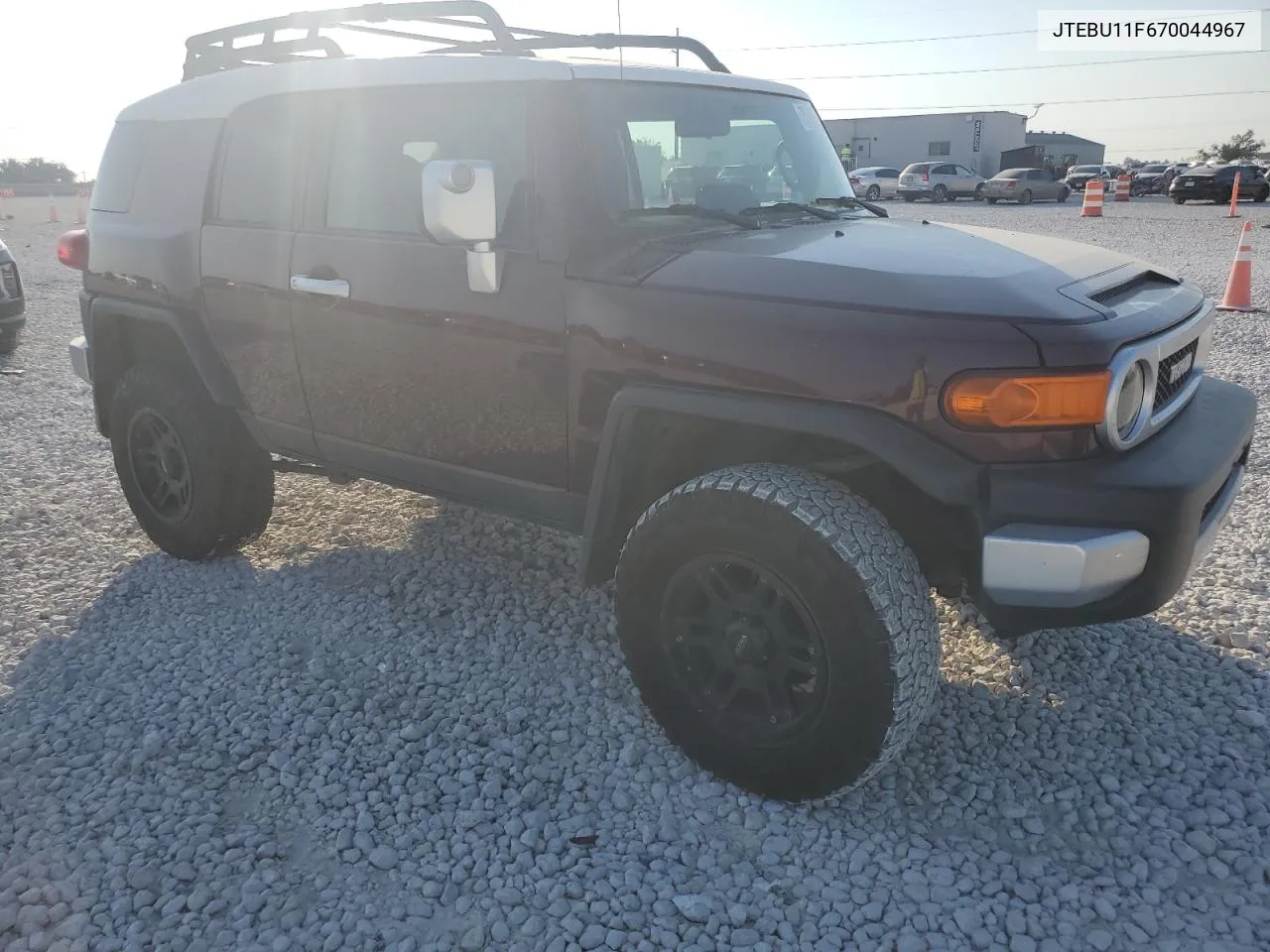 2007 Toyota Fj Cruiser VIN: JTEBU11F670044967 Lot: 75109264