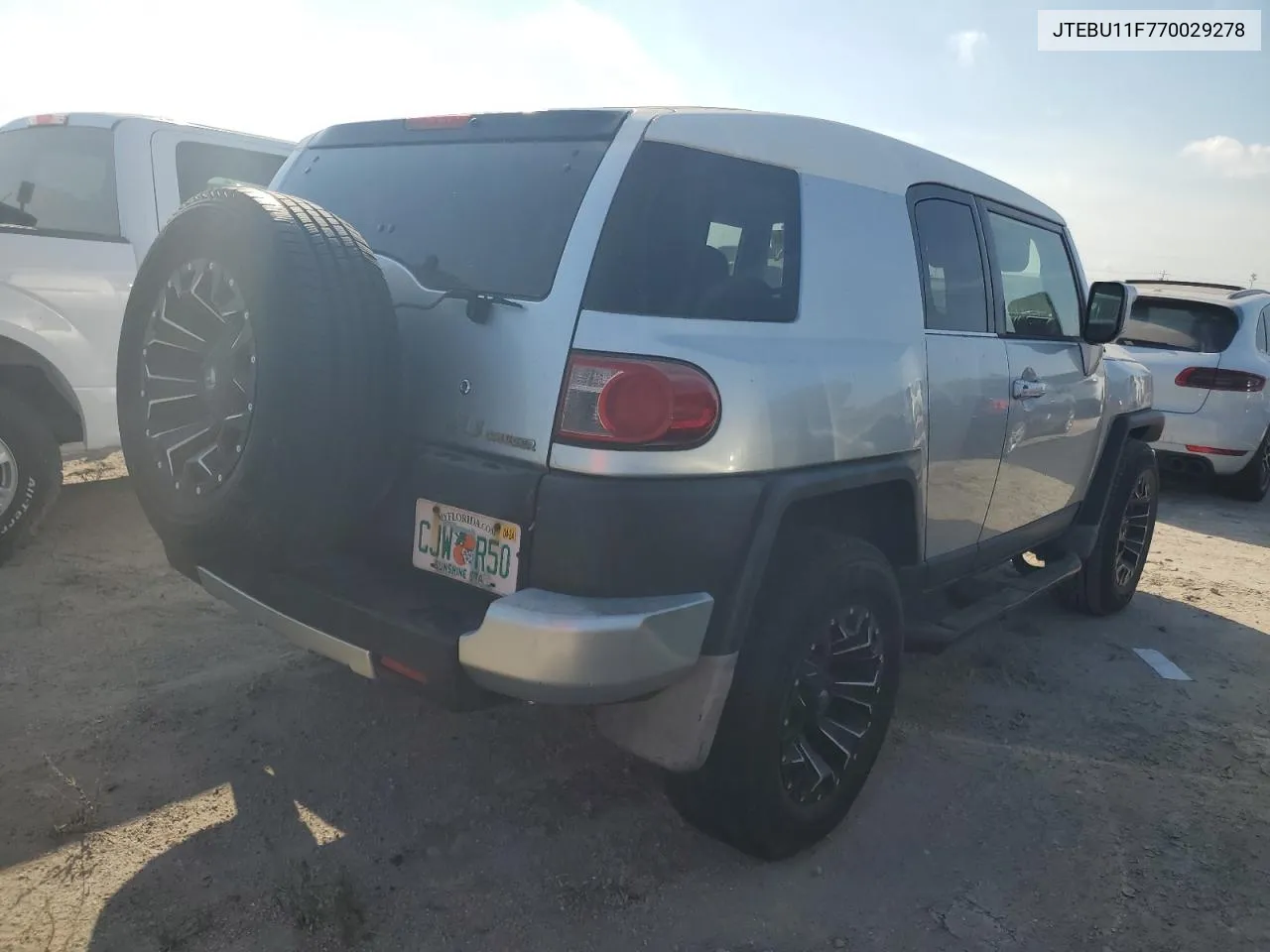 2007 Toyota Fj Cruiser VIN: JTEBU11F770029278 Lot: 75117204