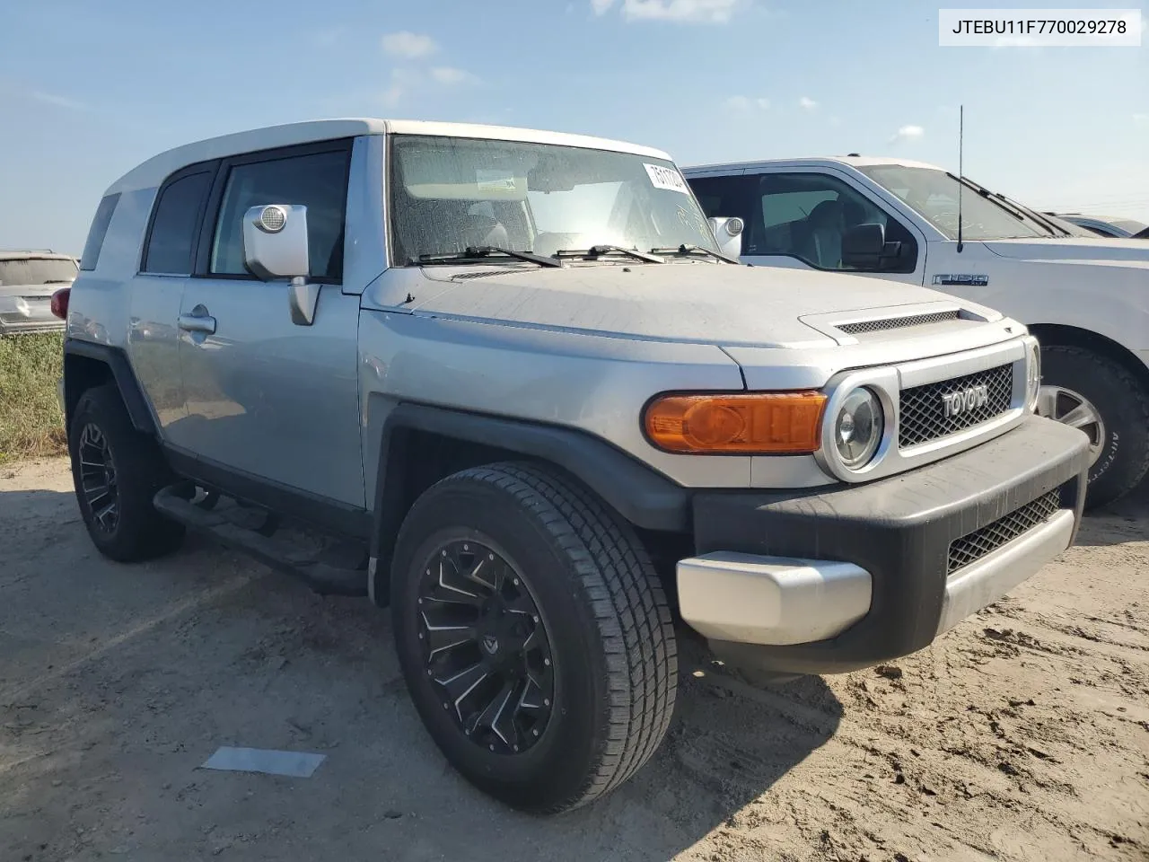 2007 Toyota Fj Cruiser VIN: JTEBU11F770029278 Lot: 75117204