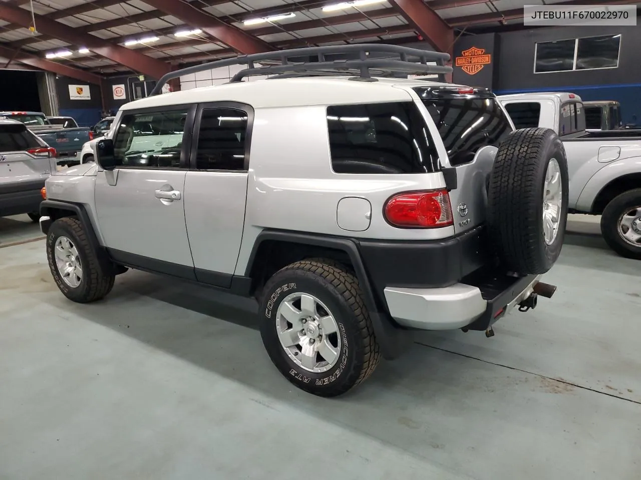 2007 Toyota Fj Cruiser VIN: JTEBU11F670022970 Lot: 75667774