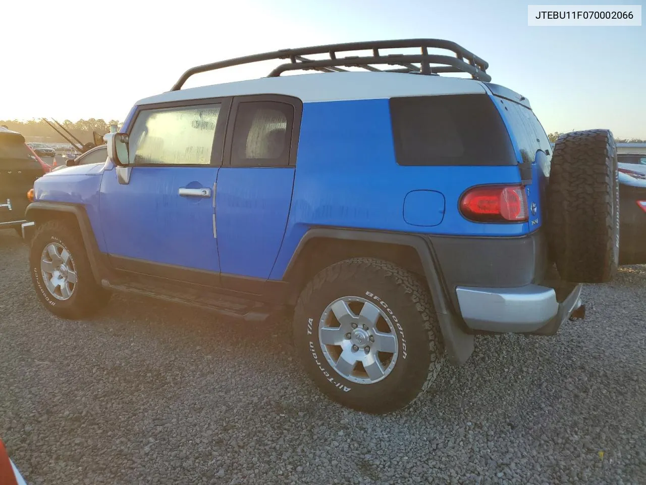 2007 Toyota Fj Cruiser VIN: JTEBU11F070002066 Lot: 75872164