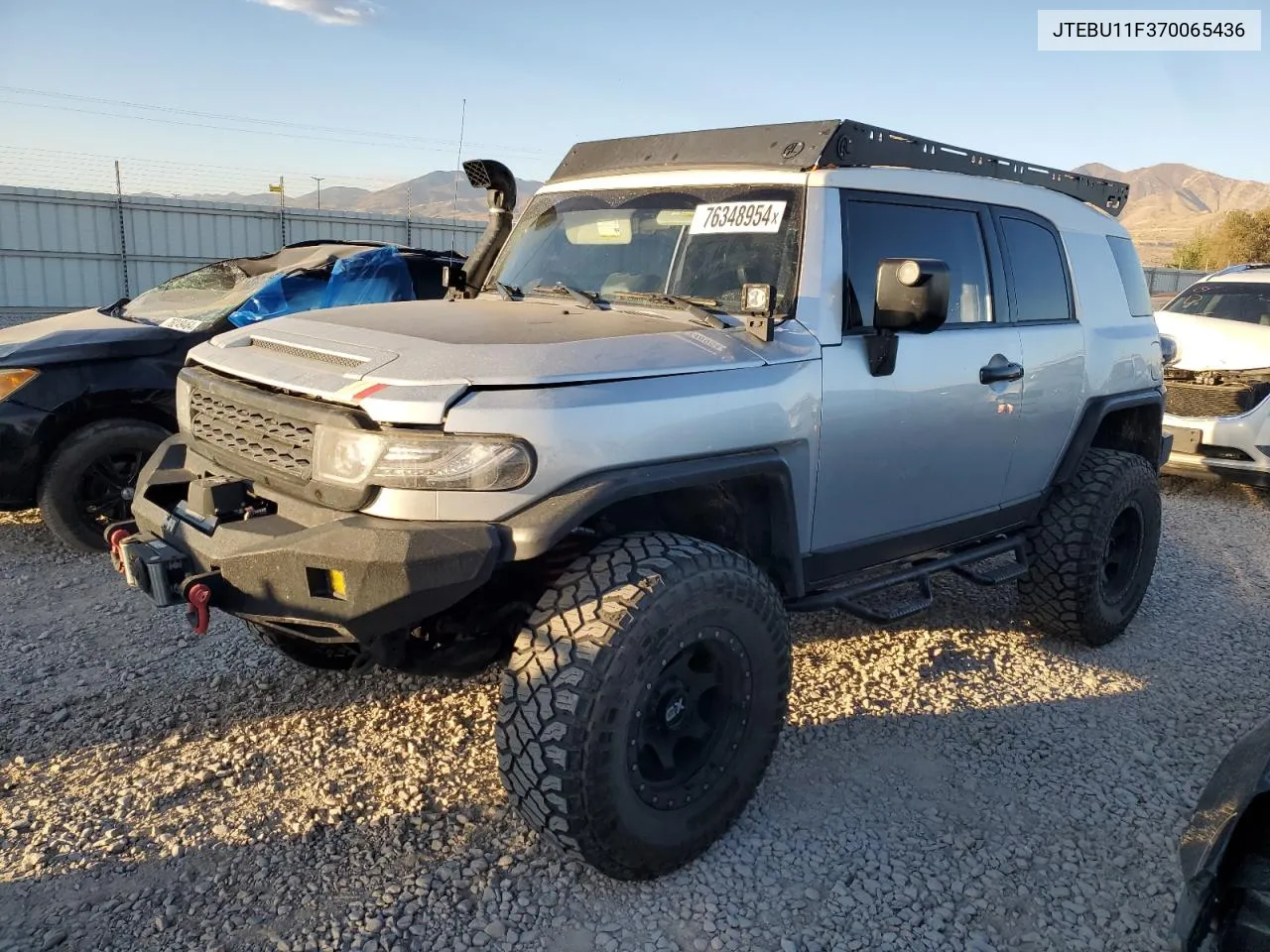 JTEBU11F370065436 2007 Toyota Fj Cruiser