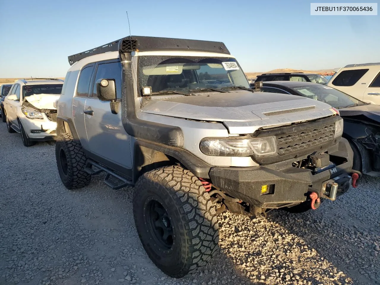 2007 Toyota Fj Cruiser VIN: JTEBU11F370065436 Lot: 76348954