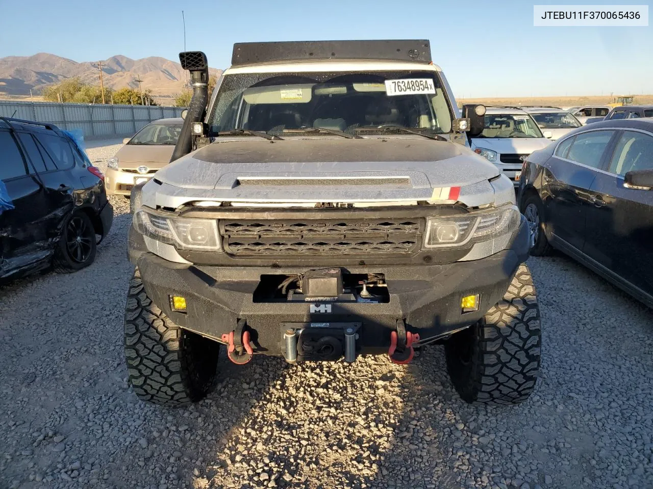 2007 Toyota Fj Cruiser VIN: JTEBU11F370065436 Lot: 76348954